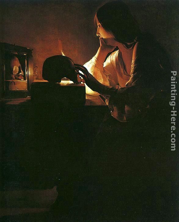 Georges de La Tour The Repentant Magdalen